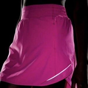Lululemon Sonic Pink Hotty Hot High-Rise Skirt Lined Tennis Skort 4